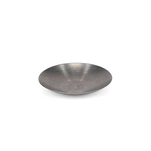 Serving dish diam. 14cm. hgt. 2cm. antique silver Serve BonBistro