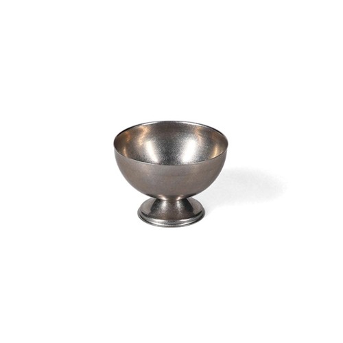 Coupe à glace diam. 10 cm, hgt. 7 cm, argent antique. Service BonBistro