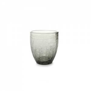 VERRE CONT. 25CL. GRIS CRAQUELÉ F2D