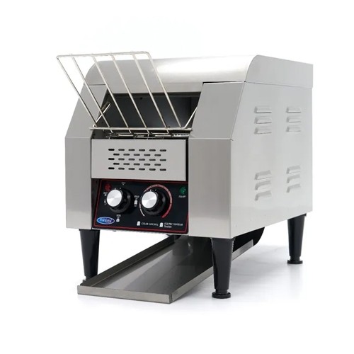 Doorloop Broodrooster afm. 32x65x42cm. 230v/1,36kw Maxima