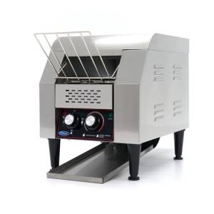 Doorloop Broodrooster afm. 32x65x42cm. 230v/1,36kw Maxima