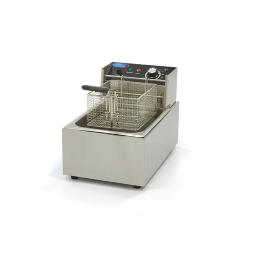 Frituurpan inh. 6ltr. afm. 28x44x31,5cm. 230v/2,5kw Maxima