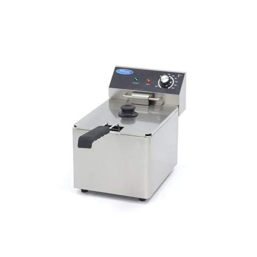 Frituurpan inh. 8ltr. afm. 27x41,5x34cm. 230v/3,25kw Maxima
