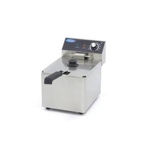 Frituurpan inh. 8ltr. afm. 27x41,5x34cm. 230v/3,25kw Maxima