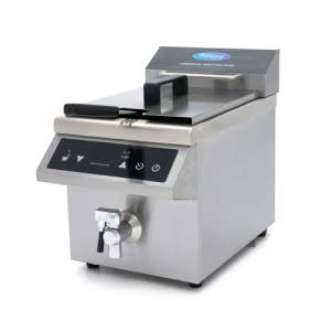 Induction deep fryer, capacity 8 liters, dimensions 29x50x41cm. 230V/3.5kW Maxim a
