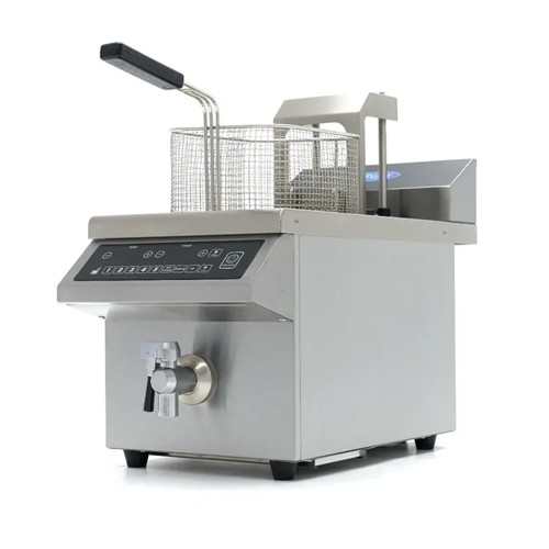 Inductie frituurpan inh. 8ltr. afm. 29x59x41cm. 230v/3,5kw Maxima