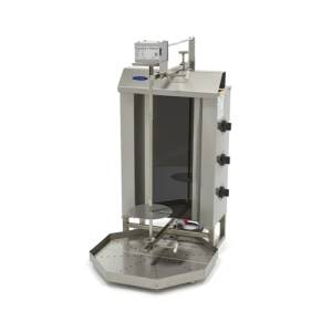 Shoarma grill afm. 54,5x64x98cm. voor 30kg. vlees 400v/4,5kw Maxima