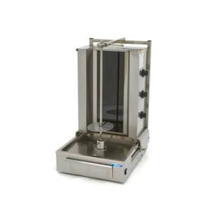 Shoarma grill afm. 54,7x68,6x92,7cm. voor 40kg. vlees 400v/4,5kw Maxima