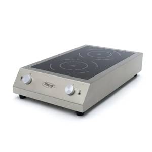 Inductiekookplaat afm. 41x70x14,5cm. 400v/7,0kw Maxima