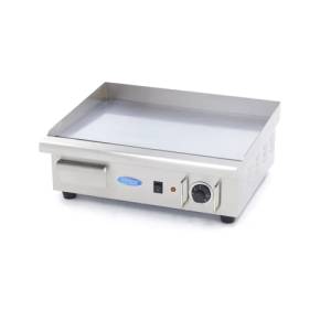 Grillplaat glad chroom afm. 55,5x47,5x22cm. 230v/3,0kw Maxima
