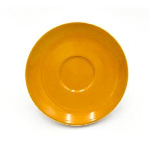 Cappuccinoschotel Pisa diam. 14cm. kleur mosterd Nova