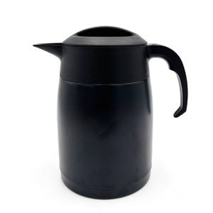 Isoleerkan EasyClean dubbelwandig rvs inh. 1,6l. kleur zwart pvd zonder opdruk