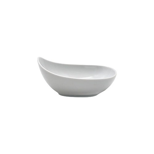 Amuseschaal medium afm. 13x8cm. kleur wit Isola Nova