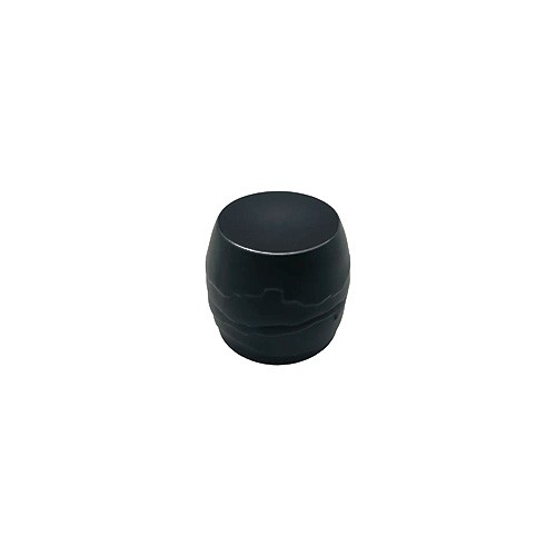 Amusepodium Terra diam. 10cm. hgt. 9cm. kleur zwart Nova
