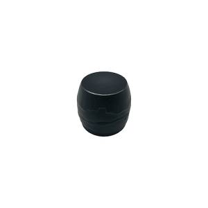 Terra-Vorspeisenpodest, Durchmesser 10 cm, Höhe 9 cm, Farbe Schwarz Nova