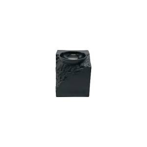 Appetizer podium Terra dimensions 10x10cm. height 11cm. color black Nova