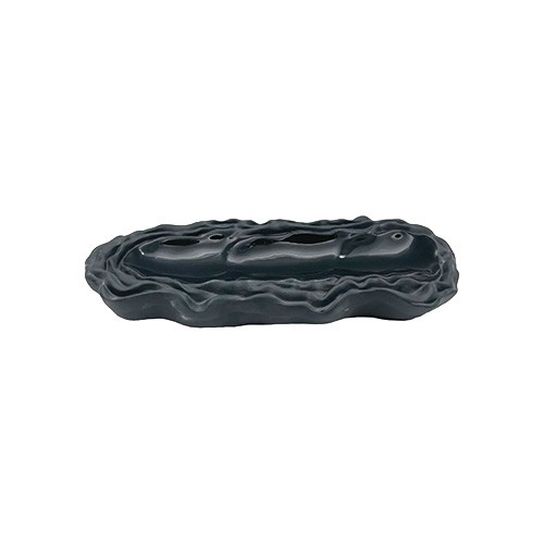 3-Vaksbord Terra afm. 29x11cm. hgt. 4cm. kleur zwart Nova