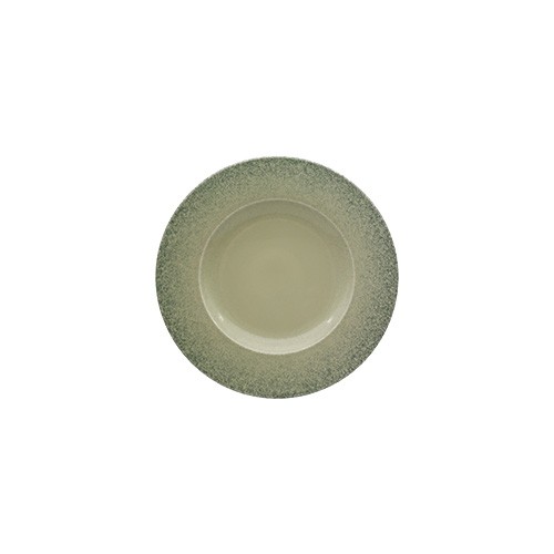 Bord Saturno Flow diam. 24cm. kleur green/blue dots Nova