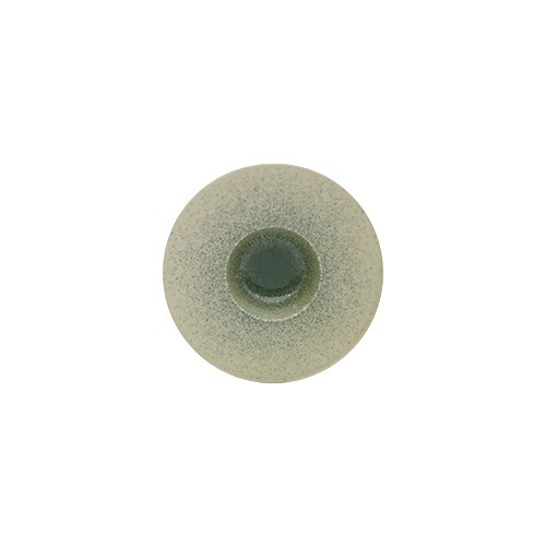 Bord Gourmet Saturno Flow diam. 18cm. kleur green/blue dots Nova