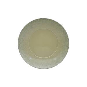 Plaque profonde Saturno Flow diam. 29cm. couleur vert/bleu pois Nova