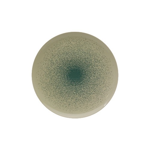 Coupebord Saturno Flow diam. 32cm. kleur green/blue dots Nova