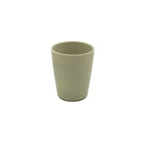 Conical cup Saturno Flow capacity 27cl. color green/blue dots Nova