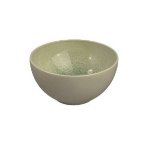 Schaal Universal Flow diam. 15cm. hgt. 9cm. kleur green/blue dots Nova