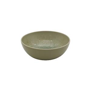 Schaal Universal Flow diam. 12cm. hgt. 6cm. kleur green/blue dots Nova