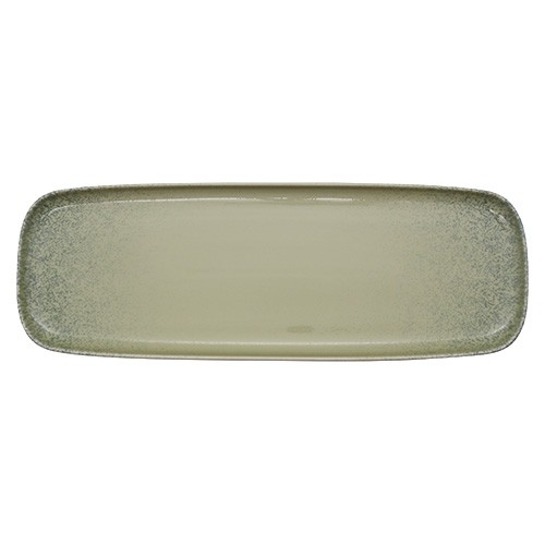 Schaal Universal Flow afm. 37x13cm. kleur green/blue dots Nova
