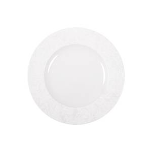 Assiette Saturno Pura diam. 33cm. couleur blanche Nova