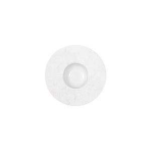 Teller Gourmet Saturno Pura Durchm. 18cm. Farbe weiß Nova
