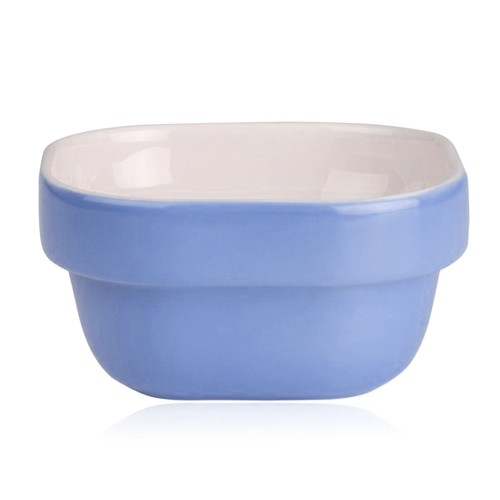 Schaal vierkant afm. 10x10cm kleur Sky Blue Nova