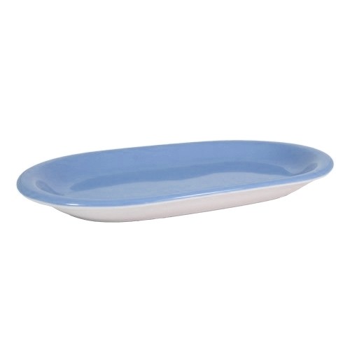Schaal ovaal 23cm Ocean kleur Sky Blue Nova