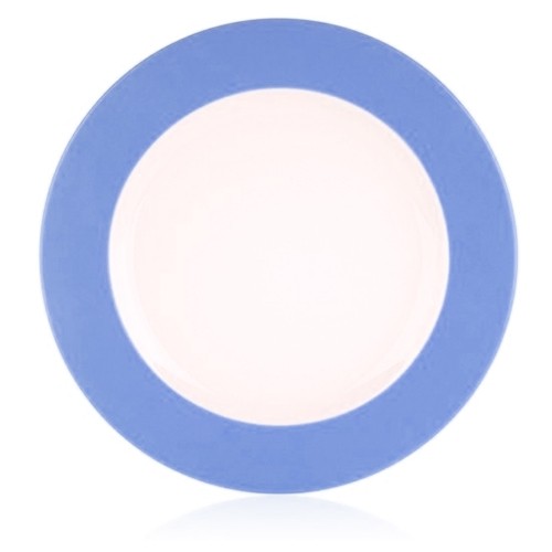 Bord plat diam. 17cm. Ocean kleur Sky Blue Nova
