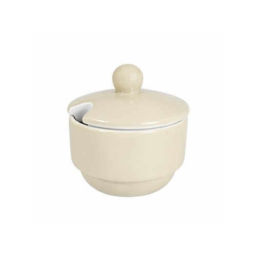 Suikerpot m/deksel inh. 15cl kleur Vanilla mist Nova