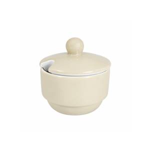 Suikerpot m/deksel inh. 15cl kleur Vanilla mist Nova