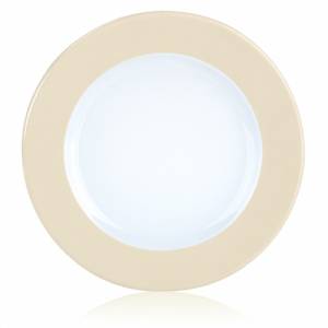 Flat plate diam. 22cm. Ocean color Vanilla Mist Nova