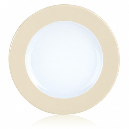 Bord plat diam. 25cm. Ocean kleur Vanilla mist Nova