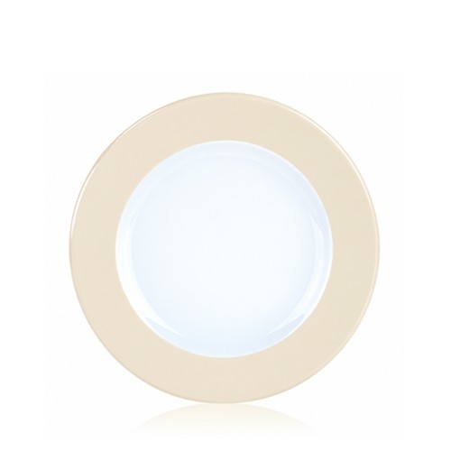 Assiette plate de 17 cm de diamètre. Couleur Ocean Vanille Brume Nova
