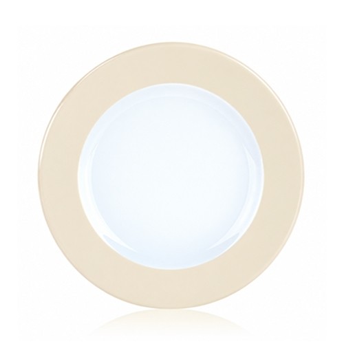 Bord plat diam. 25cm. Ocean kleur Vanilla mist Nova