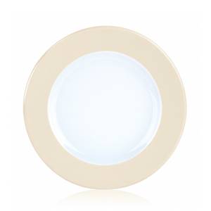 Bord plat diam. 25cm. Ocean kleur Vanilla mist Nova
