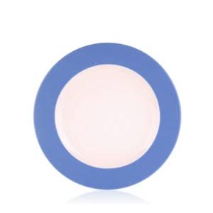 Teller, flacher Durchmesser 17 cm. Ocean , Himmelblau, Nova