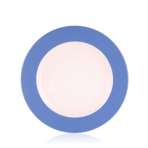 Bord plat diam. 22cm. Ocean kleur Sky Blue Nova