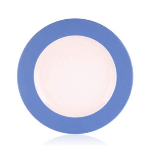 Bord plat diam. 25cm. Ocean kleur Sky Blue Nova