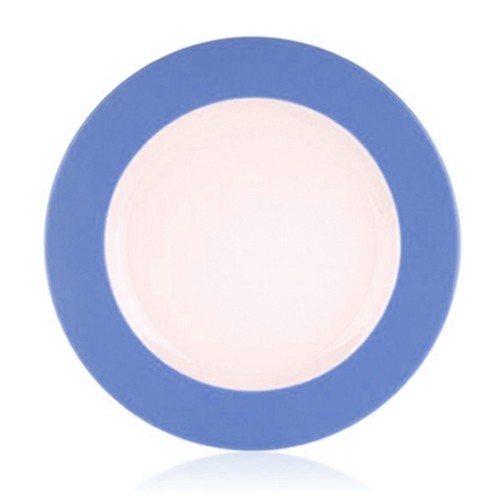 Bord plat diam. 27cm. Ocean kleur Sky Blue Nova