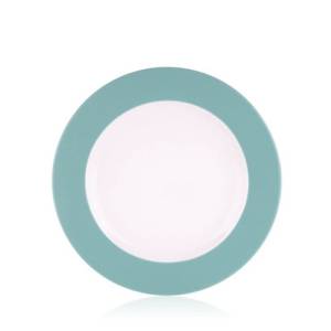 Flat plate diam. 17cm. Ocean color Mint Nova