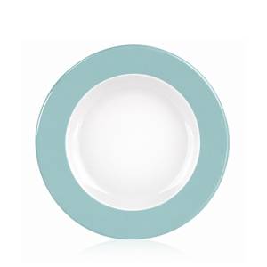 Teller, tiefer Durchmesser 23 cm. Ocean Mint Nova