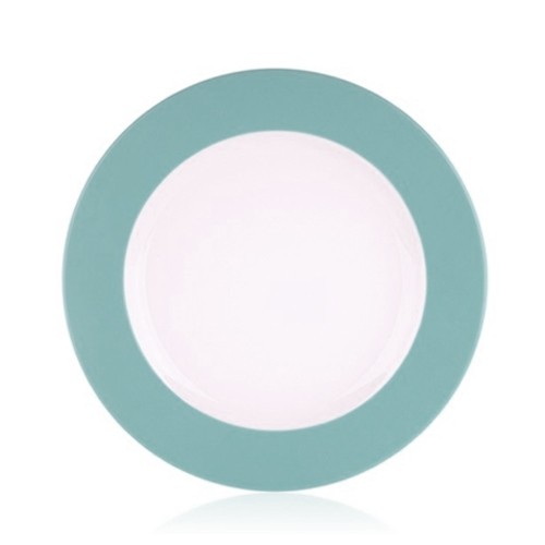 Bord plat diam. 25cm. Ocean kleur Mint Nova