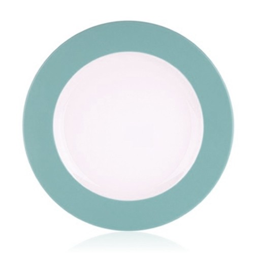 Bord plat diam. 27cm. Ocean kleur Mint Nova