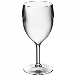 INHALT DES WEINGLASES AUS KUNSTSTOFF POLYCARBONAT 25CL. ROLTEX